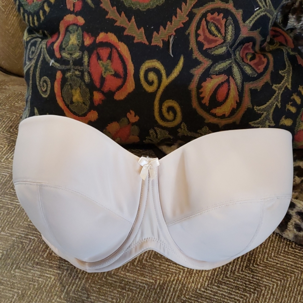Strapless Bra Panache Super Bra  Nude